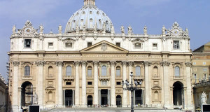 La basilique Saint-Pierre, Rome, Italie. Auteur et Copyright Marco Ramerini