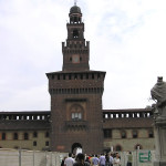 Castello Sforzesco, Milan, Italie. Auteur et Copyright Marco Ramerini