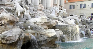 Fontaine de Trevi, Rome, Italie. Auteur et Copyright Marco Ramerini