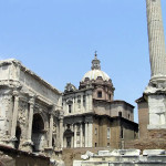 Forum romain, Rome, Italie. Auteur et Copyright Marco Ramerini
