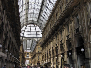 Galleria Vittorio Emanuele II, Milan, Italie. Auteur et Copyright Marco Ramerini