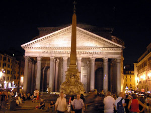 Pantheon, Rome, Italie. Auteur et Copyright Marco Ramerini