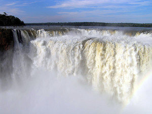 Garganta del Diablo, Chutes d'Iguazú, Brésil-Argentine. Author and Copyright Marco Ramerini