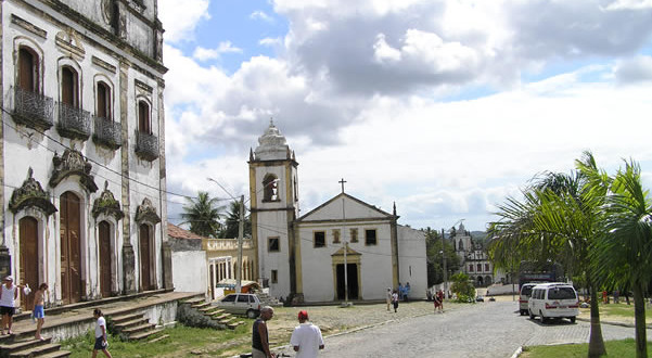 Église des São Cosme e Damião (1535), Igarassu, Pernambuco, Brésil. Author and Copyright Marco Ramerini
