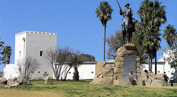 Le fort allemand d'Alte Feste, Windhoek, Namibie. Auteur et Copyright Marco Ramerini