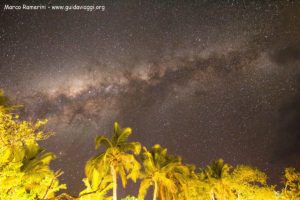 La Voie Lactée, Kuata, îles Yasawa, Fidji. Auteur et Copyright Marco Ramerini,