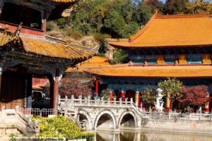 Temple Yantong, Kunming, Yunnan, Chine. Auteur et Copyright Marco Ramerini