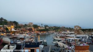 La marina de Byblos, Liban. Auteur et Copyright Marco Ramerini